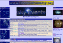 picture, ephemerides page, sky data, sky chart, ephemerides, history, etc.