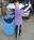 picture, Matthew and Pixo homemade telescope