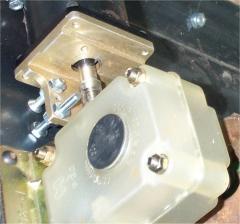 Picture of telescope fork prototype.