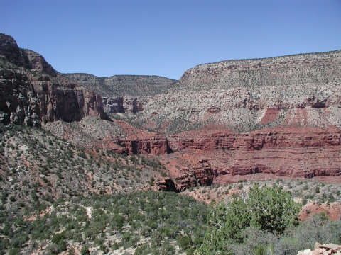 picture, little trip to the Grand Canyon of Arizona. Dripping spring trail.