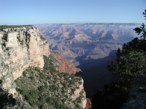 picture, little trip to the Grand Canyon of Arizona. Dripping spring trail.