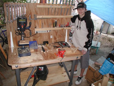 picture, Matthew workbench.