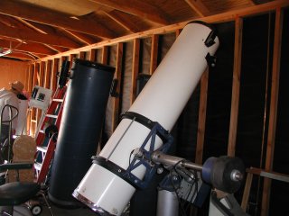 picture, telescope.