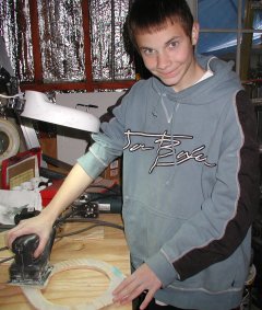 picture, Matthew 6in truss telescope.