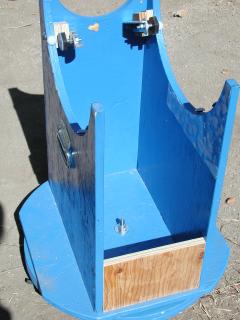 Pictures of the telescope base assembly