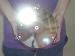 Picture of mirror cell assembly.